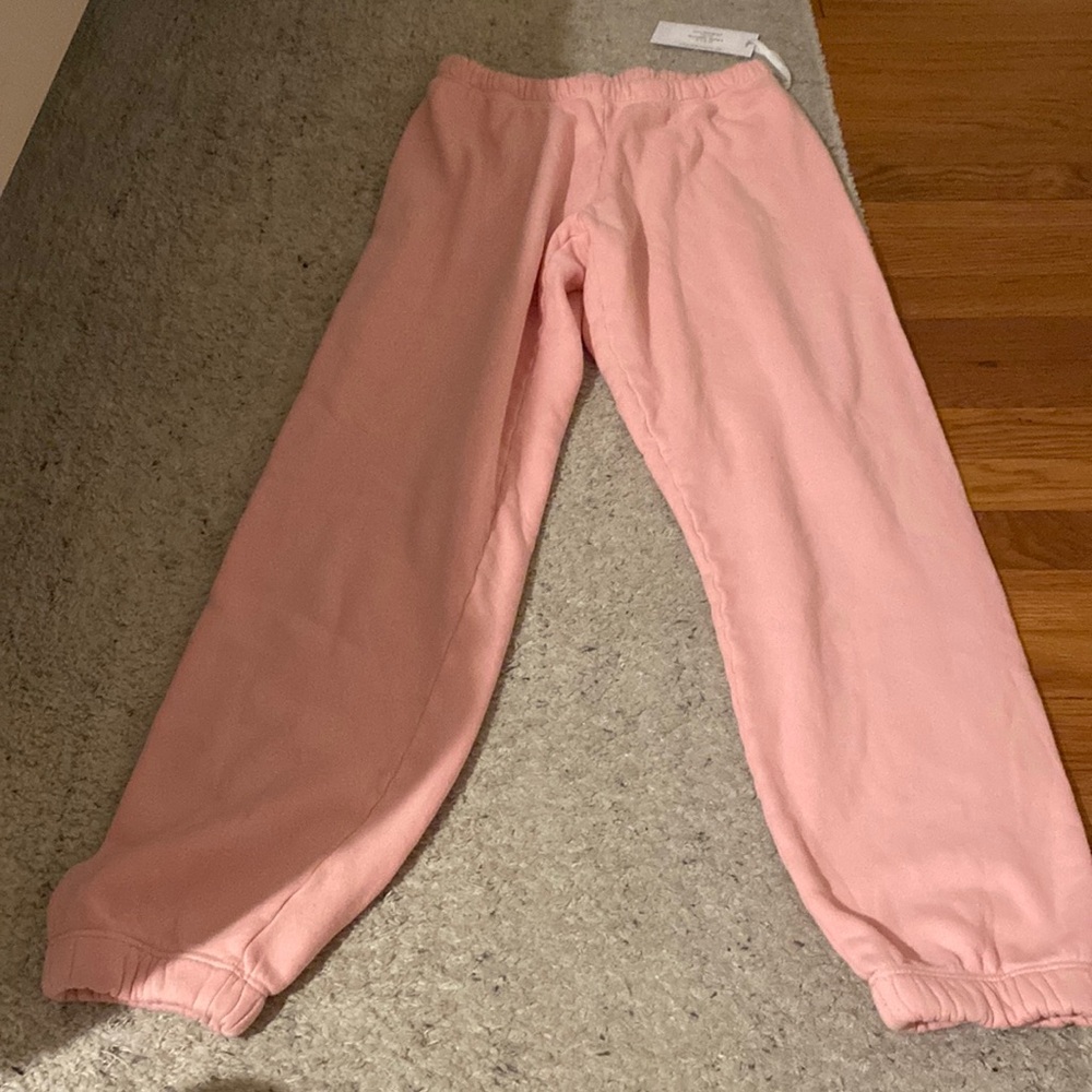 Light pink sweatpants